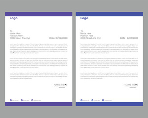 Corporate letterhead design
