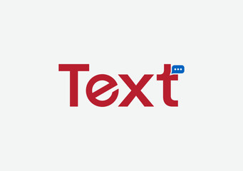 Unique lettermark logo incorporates a chat bubble, symbolizing conversation and engagement