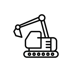 excavator logo icon