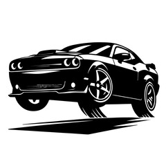 White And black abastrac vector Silhouettes background graphic car  design   
