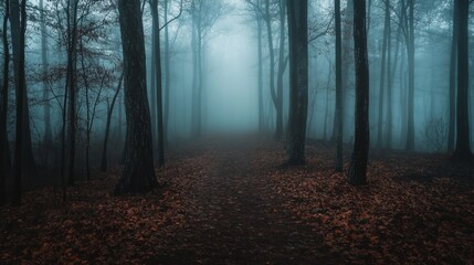 Obraz premium Minimalist Background of Halloween Banner: Dark Vector Art Featuring Pumpkins and Ghosts for October Festivities