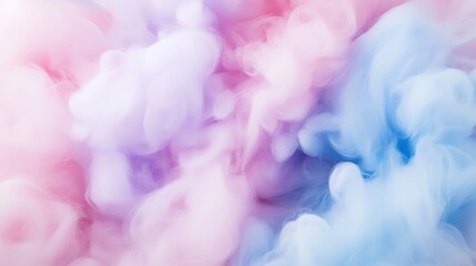 Fototapeta premium Abstract Swirling Pink, Blue, and Purple Ink