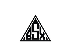 BSX logo design vector template. BSX