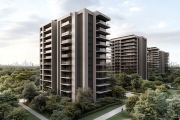 High-rise building or building architecture  