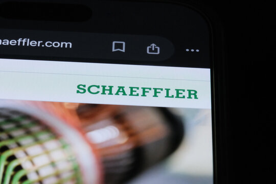 Shanghai,China-Oct.12th 2024:Schaeffler Group brand company logo