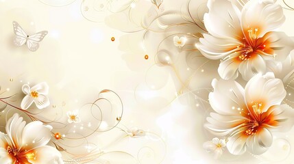 Simple and Beautiful Design on White Background - an appealing and charming visual. The simple yet captivating design on a pristine white background creates an enchanting and aesthetic scene.