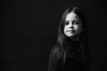 Fototapeta premium cute smiling girl