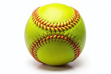 High-Quality PNG Baseball Ball Sphere for Sports and Softball Graphics, Perfect for Design Projects and Digital Artwork