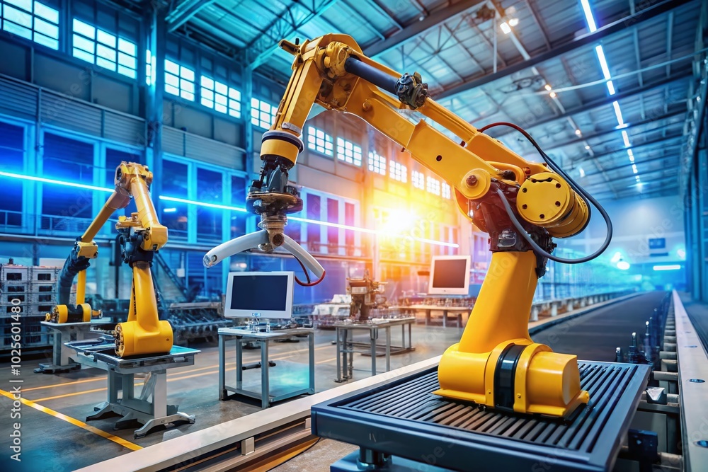 Poster innovative robotics automation solutions for business process management and data analytics in engin