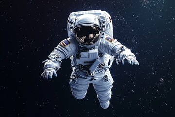 Fototapeta premium astronaut in space