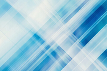 Fototapeta premium Geometric Blue Layers