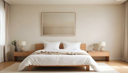 bedroom with bed