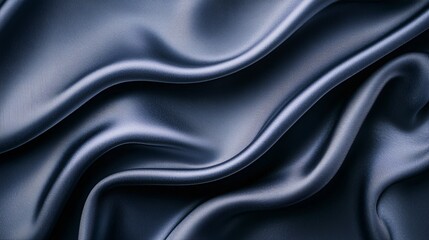 Fototapeta premium Heavenly Silk Elegance: Soft-Focus Fabric with Ethereal Texture and Gentle Illumination