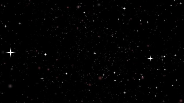 Space background star zoom Hyperspace jump through the stars to a distant space. 4K traveling through star fields flying light speed journey through a wormhole to the end of tunnel in. 3D Illustration