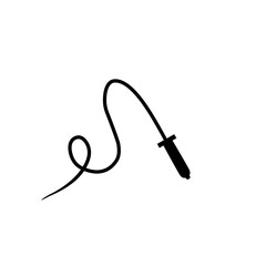 whip rope icon