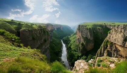 The valley changes with the seasons, offering variety.