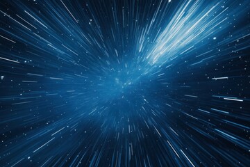 Faster-than-light spaceship jump through wormhole, with copy space