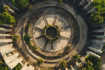 Obraz premium Last human city under dome, with copy space