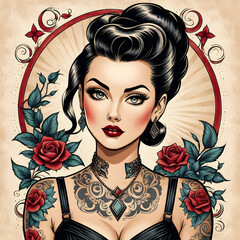 rockabilly woman
