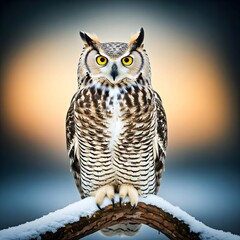 Little owl, single bird enjoys