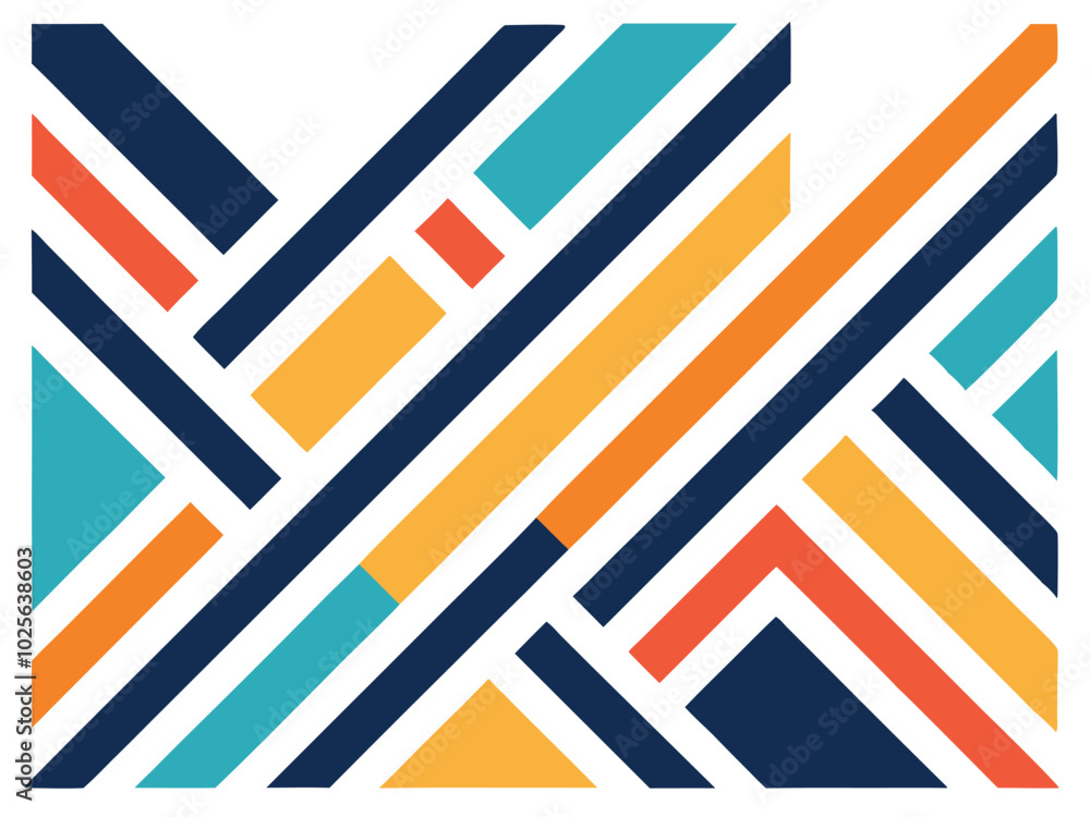 Poster Abstract Geometric Line Texture Pattern Background for Packaging Design