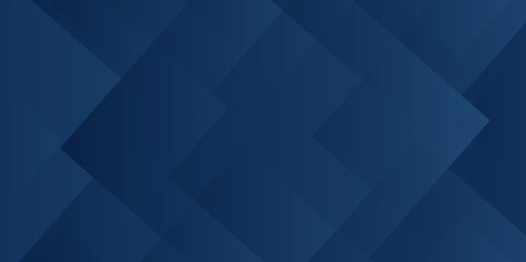 Abstract modern dark blue color pattern geometric luxury gradient line background random square shape design. modern design template background. layered geometric triangle shapes.