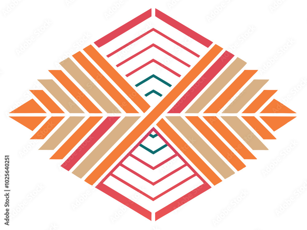 Poster Abstract Geometric Line Texture Pattern Background for Packaging Design