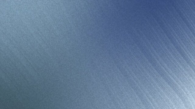 Blue brushed metal background with a textured finish. Perfect for industrial, technology, and modern design projects. Suitable for backgrounds and banners.