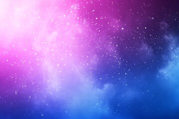 Fototapeta premium Abstract bright gradient blue blurred background purple pattern light wallpaper smooth design Colorful nebula with stars and cosmic clouds in deep space Generative Ai 