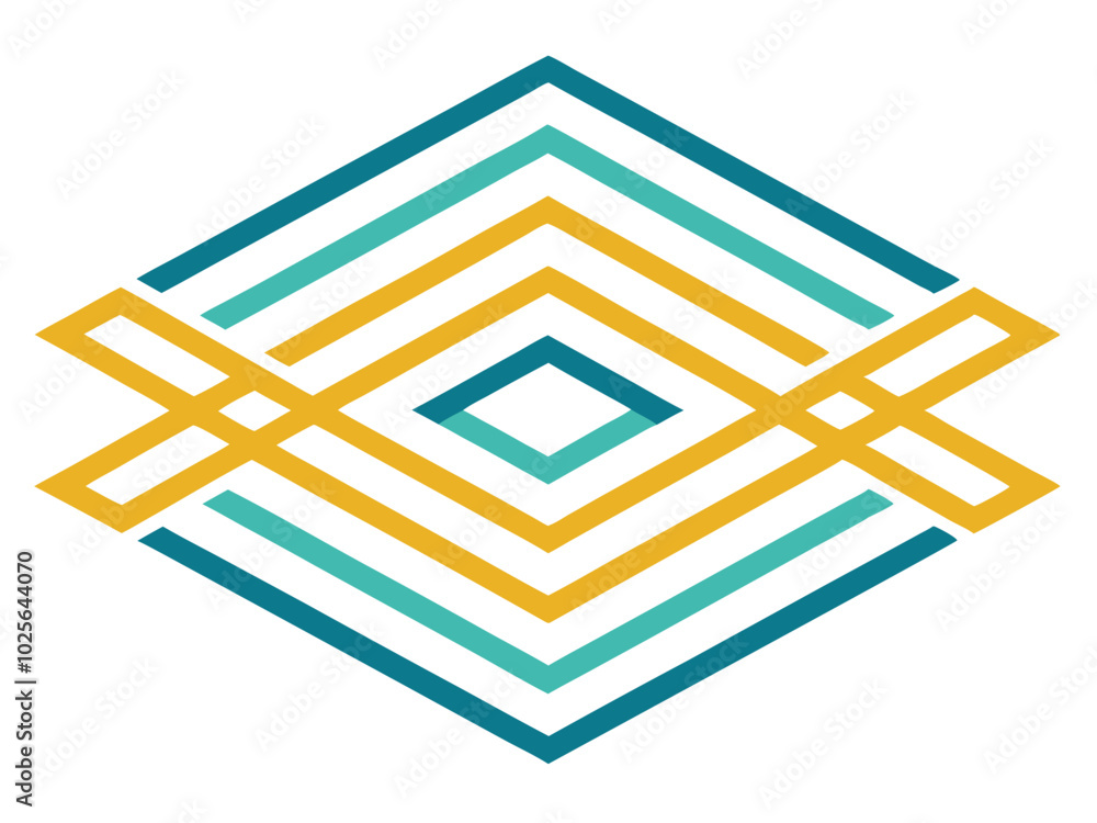 Poster Abstract Geometric Line Texture Pattern Background for Packaging Design