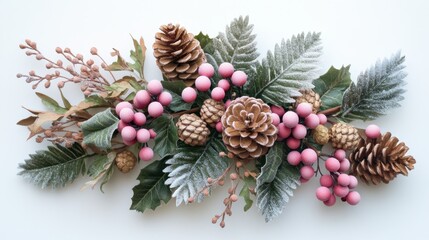 The Festive Pinecone Floral Arrangement