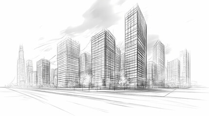 Fototapeta premium Design your dream buildings, hotels, and apartments with custom imagery. Ideal for creating stunning designs