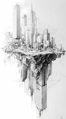 Fototapeta premium Design your dream buildings, hotels, and apartments with custom imagery. Ideal for creating stunning designs