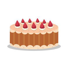 Decadent Chocolate Birthday Cake with Elegant Toppings