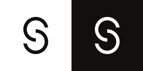 Letter S logo icon design template