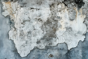 Grey Concrete Wall with Textured Cement Surface for Industrial and Architectural Backgrounds