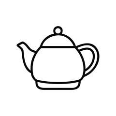 teapot isolated on white