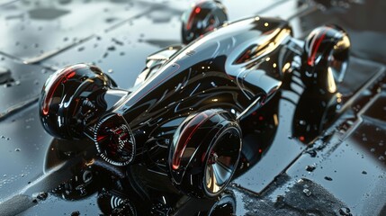 Fototapeta premium Capture a sleek