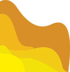 Abstract Papercut Corner