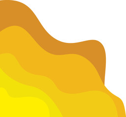 Abstract Papercut Corner