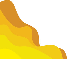 Abstract Papercut Corner