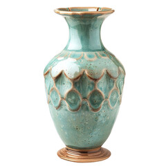 antique vase isolated on white