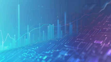 Abstract Representation of Financial Data and Charts
