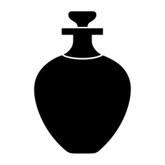 Elegant Luxury Perfume Bottle Vector