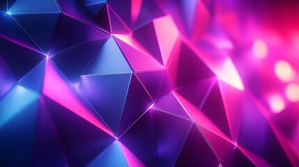 Mesmerizing close-up of a purple crystals.