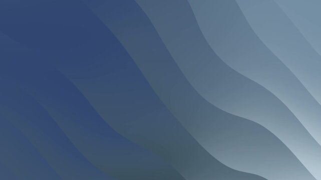 Curved chambray blue gradient lines in an abstract background. Ideal for modern designs, tech concepts, or digital creative projects.