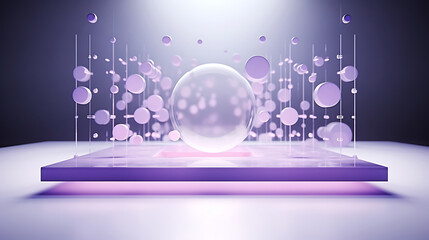 holographic podium