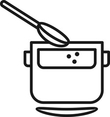 Cooking Line Icon
