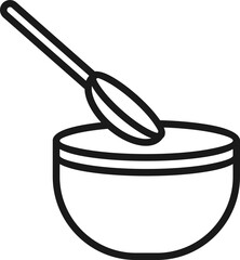 Cooking Line Icon