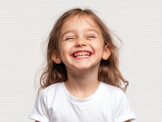 portrait of a little girl